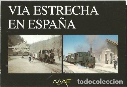 Postales: POSTAL A COLOR VIA ESTRECHA EN ESPA&Ntilde;A