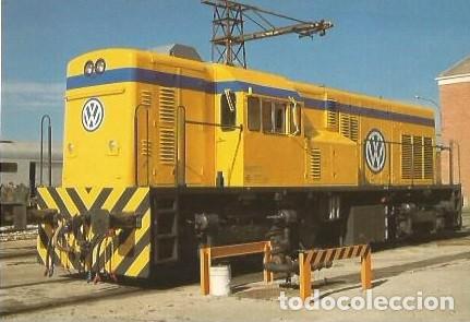 Postales: POSTAL A COLOR N&ordm; 668 LOCOMOTORA MIXTA VENDIDA A WOLKSWAGEN EX 308031 RENFE BABCOCK I WILCOX TCR VIL