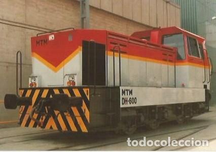 Postales: POSTAL A COLOR N&ordm; 750 LOCOMOTORA DIESEL HIDRAULICA PROTOTIPO RENFE S 309 EUROFER