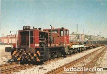 Postales: POSTAL A COLOR N&ordm; 772 ALTOS HORNOS DE VIZCAYA LOCOMOTORA DIESEL HIDRAULICA N&ordm; 2 TIPO C EUROFER