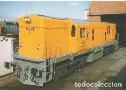 Postales: POSTAL A COLOR N&ordm; 975 LOCOMOTORA DIESEL ELECTRICA T C R DE VILLAVERDE BAJO EUROFER