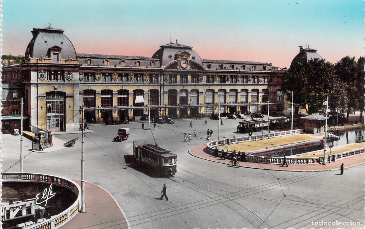 Postales: Postal de la Estaci&oacute;n de Tren Gare Matabiau en Toulouse, Francia