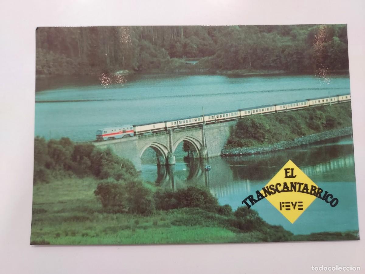 Postales: POSTAL TREN EL TRANSCANTABRICO. FEVE. SIN CIRCULAR