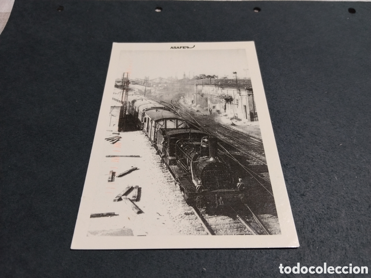 Postales: Postal asafer, locomotora