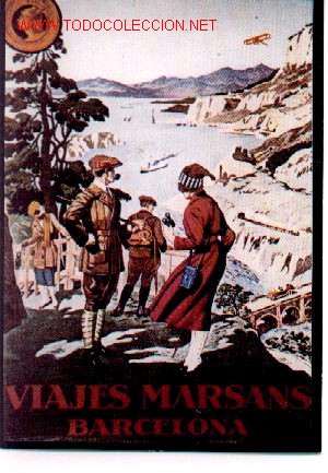 Postales: 7-400. Postal Turismo Monta&ntilde;a. Viajes Marsan
