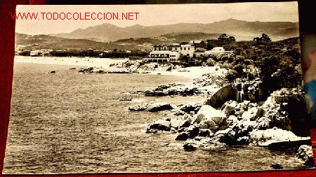 Postcards: ANTIGUA POSTAL DE PLAYA D&acute;ARO DESDE EL CONDADO SAN JORGE - FOTO J. CEBOLLERO