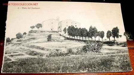 Postcards: ANTIGUA POSTAL DE VISTA DEL SANTUARI - FOTOTIPIA THOMAS