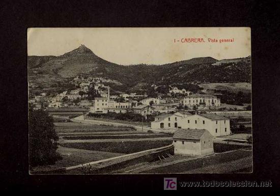Postales: Postal de CABRERA (Barcelona): Vista general - Foto 1