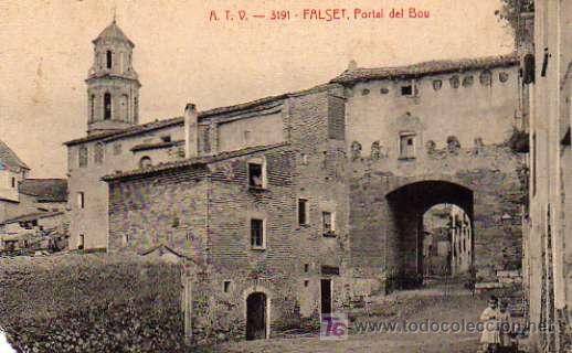 Postales: FALSET - PORTAL DEL BOU - Foto 1