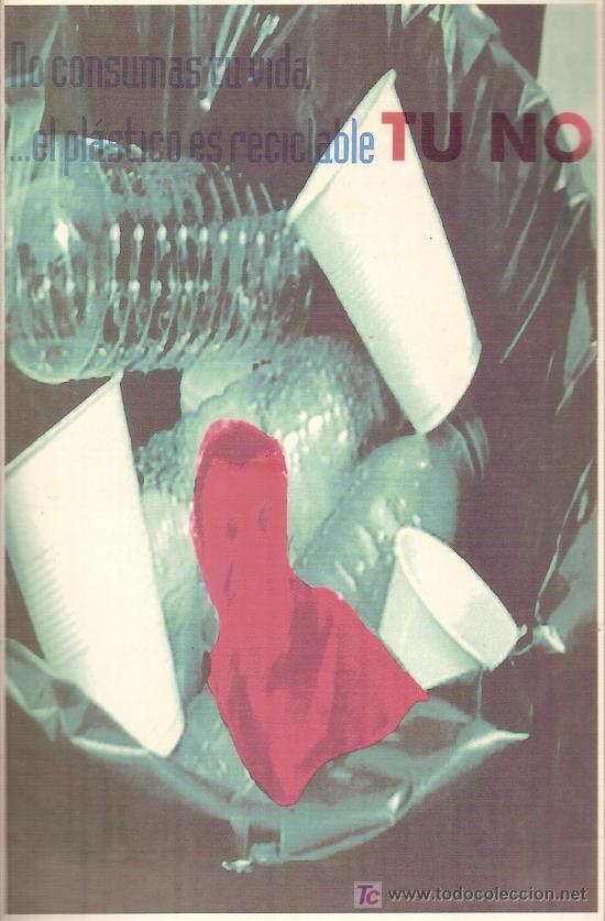 Postales: Postal de tem&aacute;tica antidrogas. - Foto 1