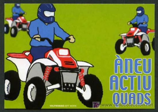 Postales: Esterri d&acute;Aneu. *Aneu Actiu Quads* Nueva. - Foto 1