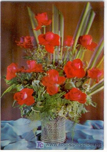 Postales: POSTAL STEREORAMA - ROSAS ROJAS - Foto 1
