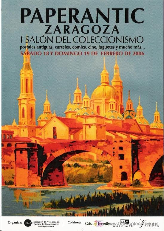 Postales: Postal paperantic 06 zaragoza - Foto 1
