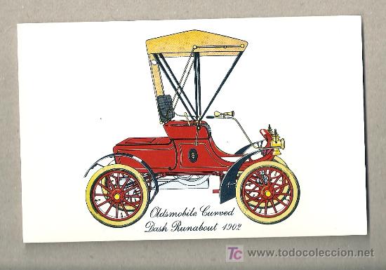 Postales: OLDSMOBILE CURVED-DASH RUNABOUT 1902 - Foto 1