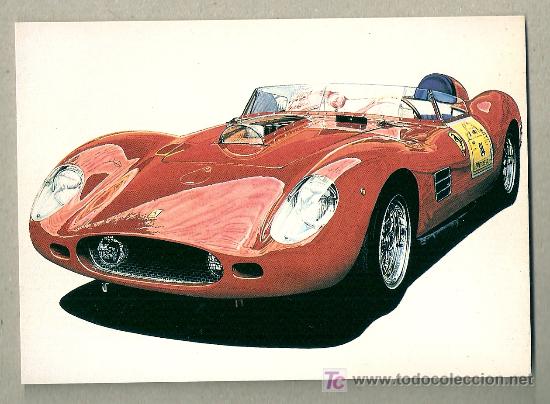 Postales: POSTAL DE UN FERRARI - Foto 1