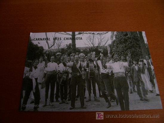 Postales: ALMANAQUE DEL 2008 CON FOTOGRAFIA DEL CARNAVAL DE CADIZ DEL A&Ntilde;O 1925