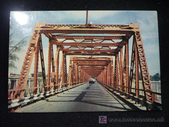 Postales: PUENTE SOBRE EL RIO NAZAS. SIN CIRCULAR - Foto 1