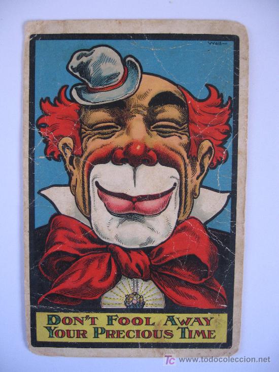 Postales: PAYASO - Foto 1
