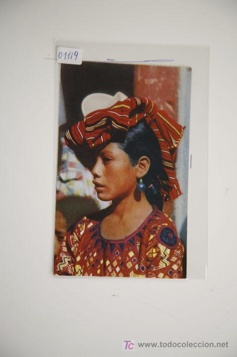 Postales: ni&ntilde;a tipica de la india, guatemala - Foto 1