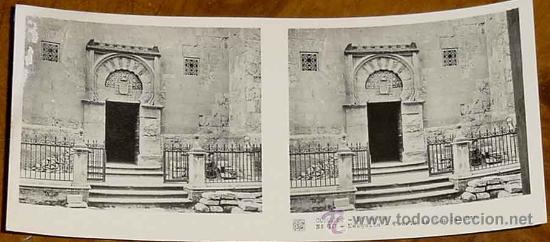 Postcards: ANTIGUA ESTEREOSCOPIA DE CORDOBA - RELLEV - COLECCION NUM. 18 - 1&ordf; SERIE - MIDE 13 X 6 CMS - N. 10.