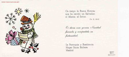 Postales: Felicitaci&oacute;n Navide&ntilde;a Vernet - Foto 1