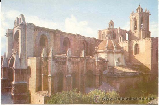 Postais: postal catedral tarragona