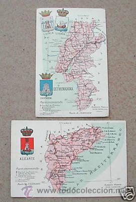Postkarten: ALICANTE Y LISBOA. LOTE 2 POSTALES. 632