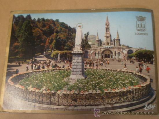Postales: Tarjeta postal de Lourdes - Foto 1