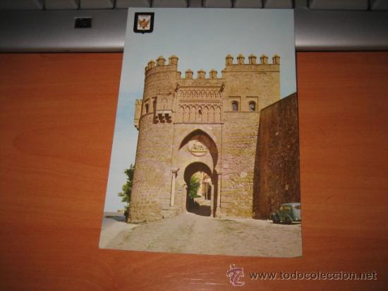 Postales: CASTILLOS Y FORTALEZAS   N&ordm;3 TOLEDO  PUERTA DEL SOL - Foto 1