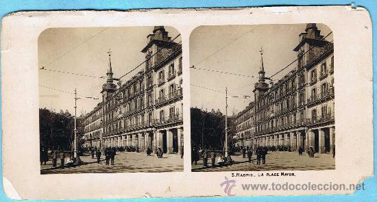 Postales: MADRID. 3. LA PLACE MAYOR. - Foto 1