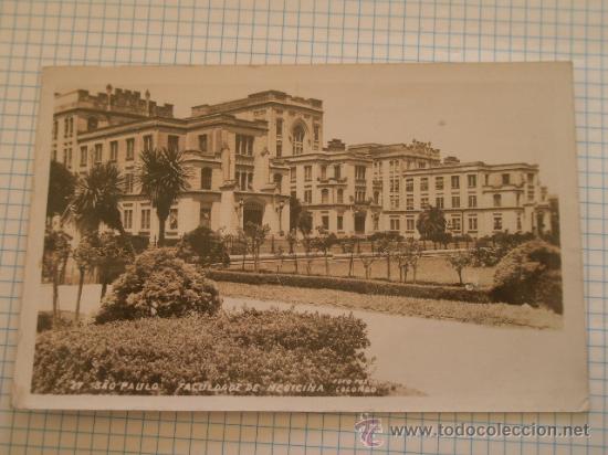 Postales: Postal de Sao Paulo, escrita - Foto 1