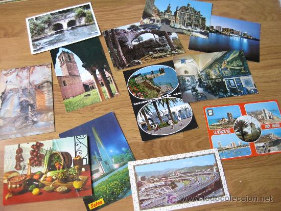 Postales: 12 POSTALES ESPA&Ntilde;OLAS. A&Ntilde;OS 60 Y 70 - Foto 1