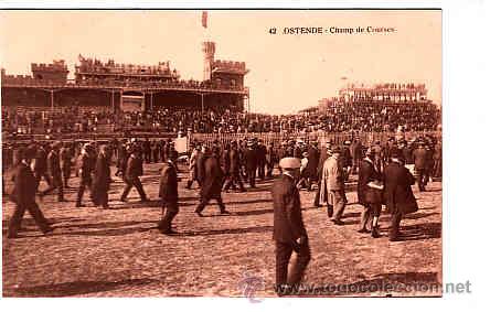Postales: POSTAL DEL HIPODROMO DE OSTENDE BRUSELAS - Foto 1