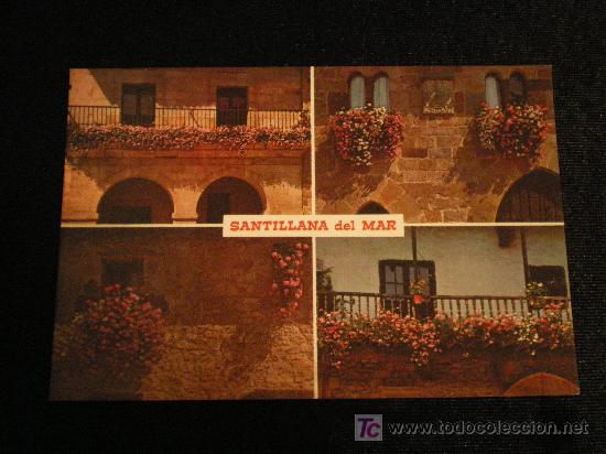 Postales: POSTAL DE SANTILLANA DEL MAR EN SANTANDER - Foto 1