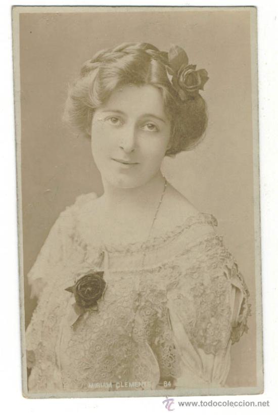 Postales: Actriz Miriam CLEMENTS - Foto 1