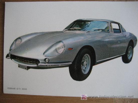 Postales: Ferrari GTI 3000. Escrita 1969