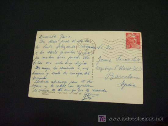 Postales: CAFE DE FRANCE - PERPIGNAN - - Foto 2