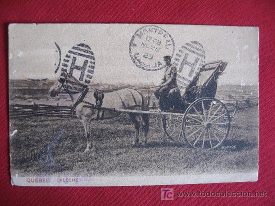 Postales: CALESA DE QUEBEC - CANADA - Foto 1