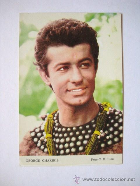 Postales: POSTAL GEORGE CHAKIRIS. SIN CIRCULAR. . ENVIO GRATIS&iexcl;&iexcl;&iexcl; - Foto 1