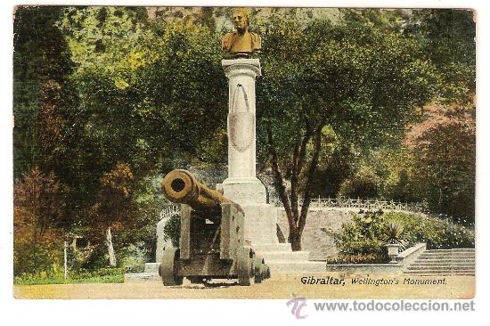Postales: 1737 - GIBRALTAR - WELLINGTONS MONUMENT (N&ordm; 26) - Foto 1