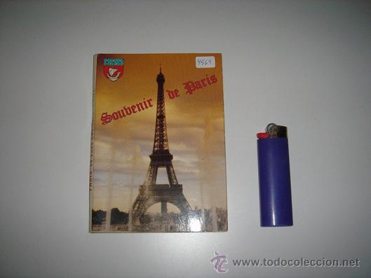 Postales: postales souvenir de paris - Foto 1