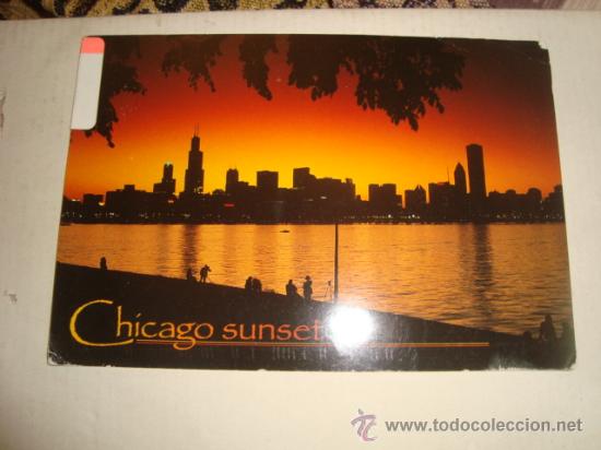 Postales: postal de chicago - Foto 1