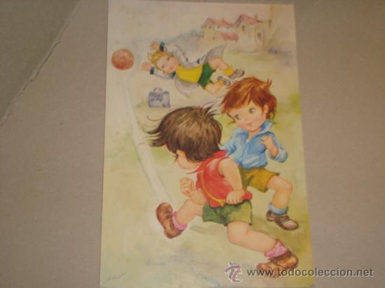 Postkarten: postal ni&ntilde;os