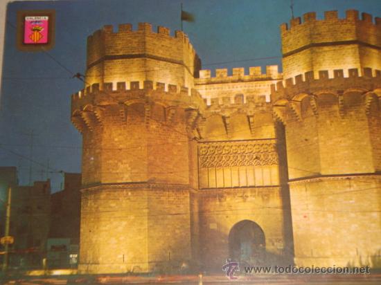 Postales: postal torre de los serranos, valencia - Foto 1