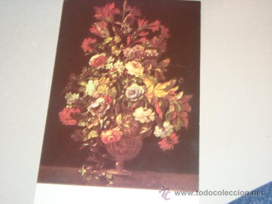 Postales: postal museo del prado, florero , madrid - Foto 1