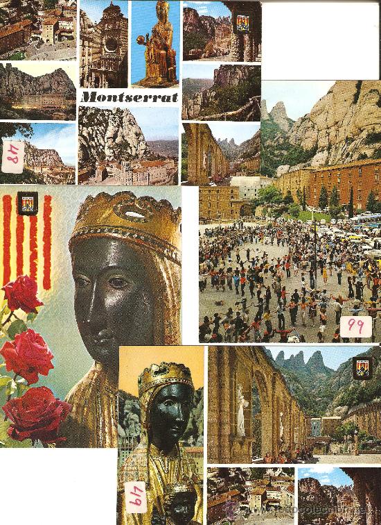 Postales: 4 POSTALES MONTSERRAT - Foto 1