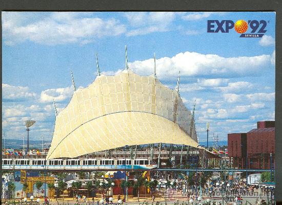 Postales: POSTAL DE la EXPO 92 DE SEVILLA - Foto 1