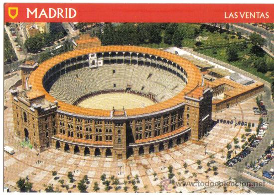 Postales: Postal de la plaza de toros de Las Ventas de Madrid - goly - Foto 1