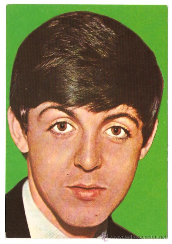 Postales: THE BEATLES POSTAL PAUL MCCARTNEY ORIGINAL EPOCA - Foto 1