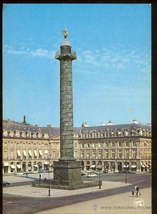 Postales: TARJETA POSTAL PARIS. LA PLACE VENDOME.  NO CIRCULADA